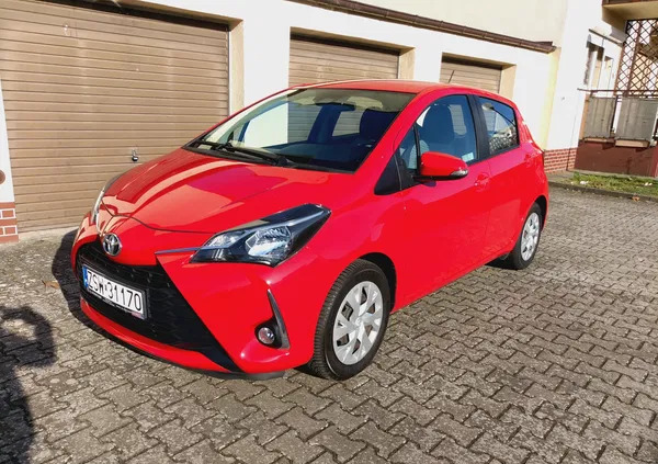 toyota Toyota Yaris cena 53900 przebieg: 21022, rok produkcji 2017 z Świnoujście